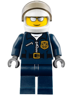 LEGO Minifigure cty0449 - Politie - Motoragent