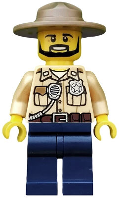LEGO Minifigure cty0517 - Swamp Police - Agent, Shirt