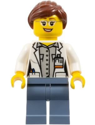 LEGO Minifigure cty0680 - Volcano Explorer - Female Scientist