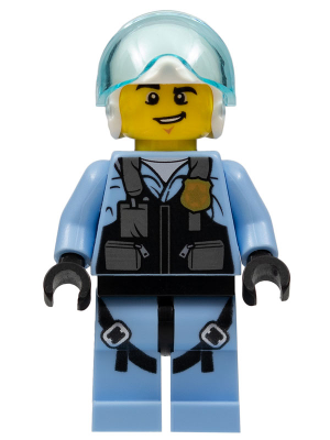 LEGO Minifigure cty0953 - Sky Police - Jet Pilot