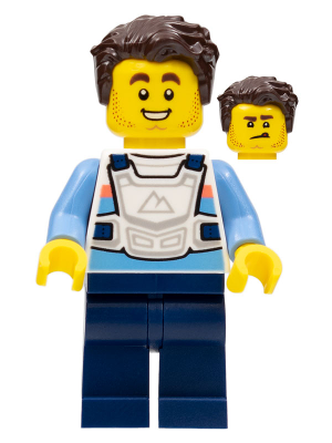 LEGO Minifigure cty1488 - Harl Hubbs - Stuntz Crew