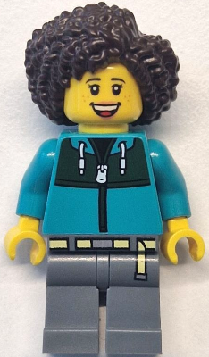 LEGO Minifiguur cty1771 - Buspassagier - Vrouw