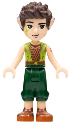 LEGO Minifigure elf006 - Farran Leafshade - Donkergroene broek