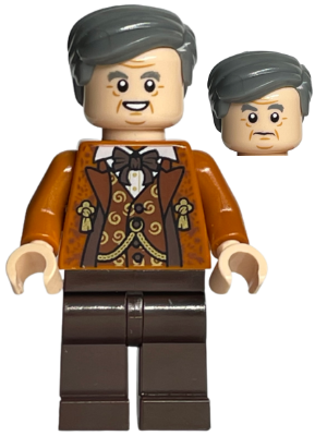 LEGO Minifigure hp230 - Horace Slughorn - Reddish Brown Vest