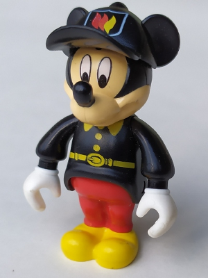 LEGO Minifigure mck003 - Mickey Mouse Figuur met Rode Broek
