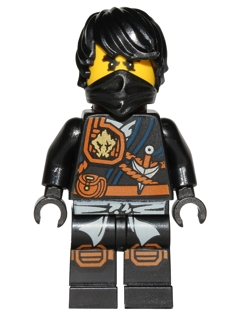 LEGO Minifigure njo0202 - Cole - Kniebeschermers met Schede