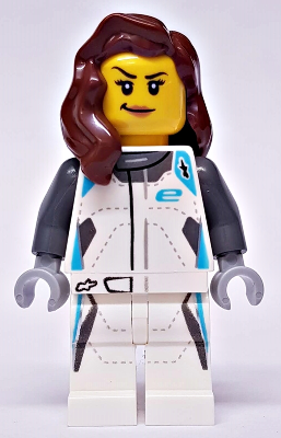 LEGO Minifigure sc080 - Jaguar I-PACE eTROPHY Driver