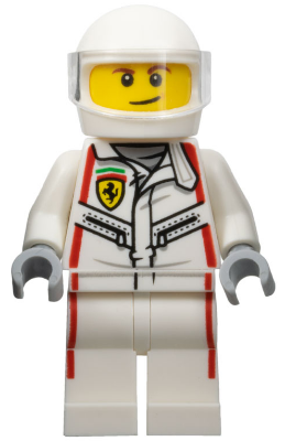 LEGO Minifigure sc097 - 1970 Ferrari 512 M Driver