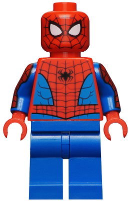 LEGO Minifigure sh0684 - Spider-Man - Printed Blue Arms, Plain Legs