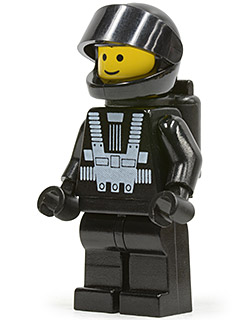LEGO Minifigure sp001 - Blacktron I