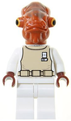 LEGO Minifigure sw0247 - Admiral Ackbar