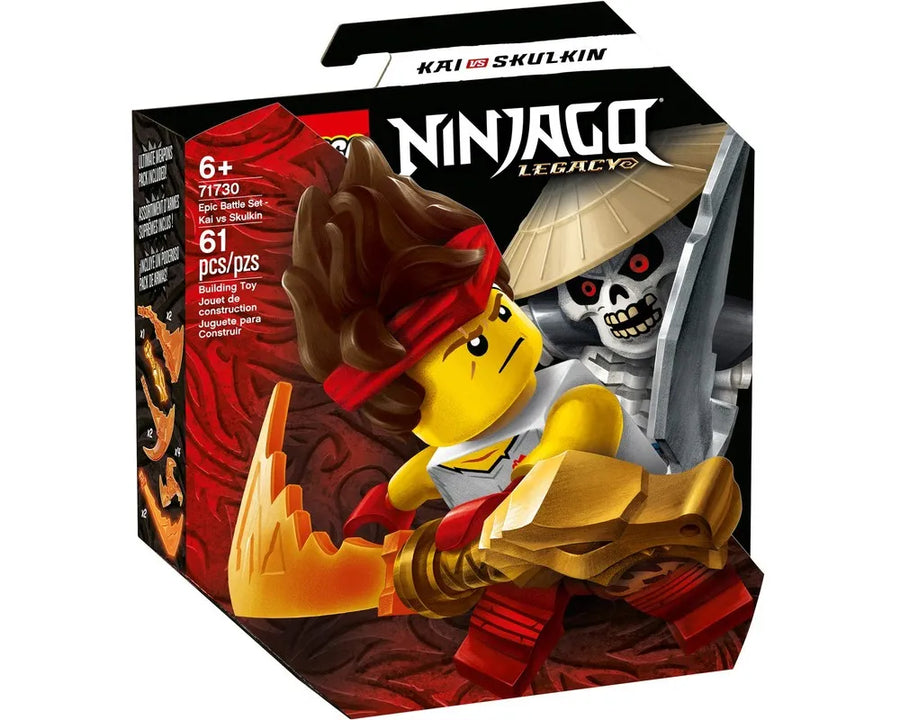 LEGO NINJAGO 71730 - Epic Battle Set - Kai vs Skulkin