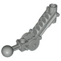 LEGO x240 - Bionicle Ball Joint 5 x 7 Arm met Dual Axle Hole in 90 graden