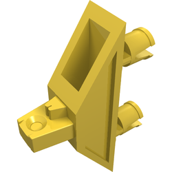 LEGO x277 - Scharnier 1 x 4 Driehoek met Twee Pins, Locking 1 Finger