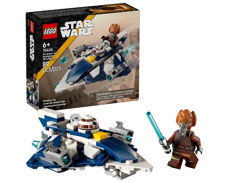 LEGO Star Wars 75400 - Plo Koon's Jedi Starfighter Microfighter - Authentic LEGO Set Main Image