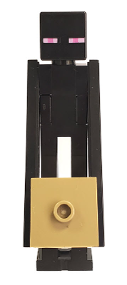 LEGO Minifigure min066 - Enderman - Tan Block with Dark Tan Top