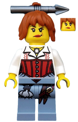 LEGO Minifigure mof002 - Ann Lee - Authentic LEGO Minifigure Main Image