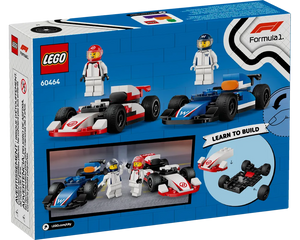 LEGO City 60464 - F1 Williams Racing & Haas F1 Race Cars - Authentic LEGO Set Image 3