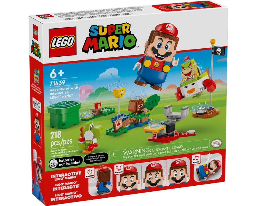 LEGO Super Mario 71439 - Adventures with Interactive LEGO Mario - Starter Course - Authentic LEGO Set Main Image