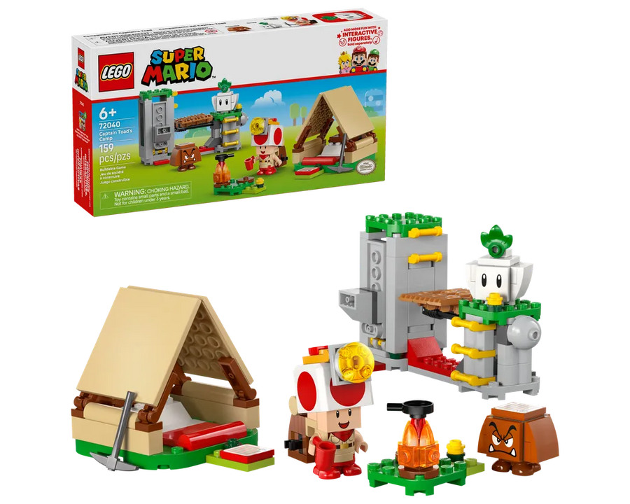 LEGO Super Mario 72040 - Captain Toad's Camp - Expansion Set - Authentic LEGO Set Main Image