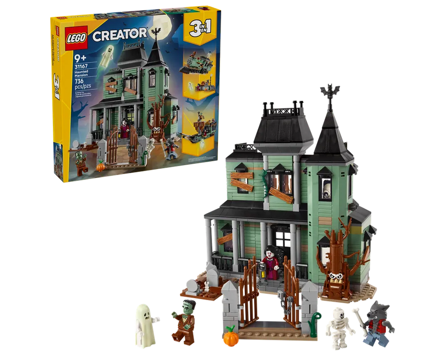 LEGO Creator 31167 - Haunted Mansion - Authentic LEGO Set Main Image