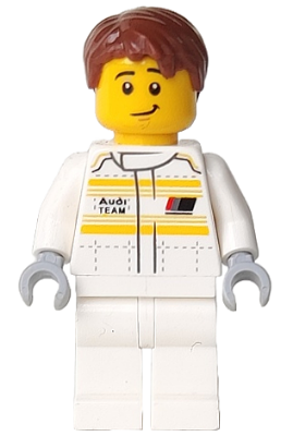 LEGO Minifigure sc083 - 1985 Audi Sport quattro S1 Driver