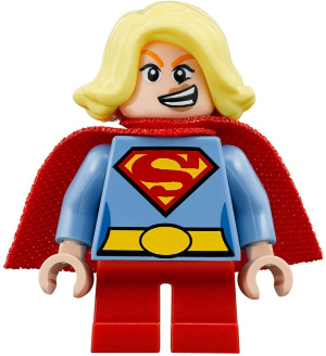 LEGO Minifigure sh0483 - Supergirl - Short Legs