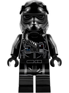 LEGO Minifigure sw0902 - First Order TIE Fighter Pilot - Three White Lines on Helmet