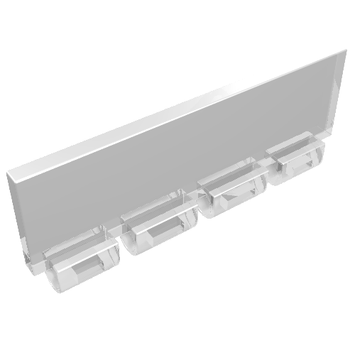 LEGO 30161 - Windscreen 1 x 4 x 1 1/3 with Bottom Hinge