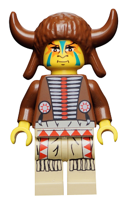 LEGO Minifigure ww019 - Indiaanse Medicijnman