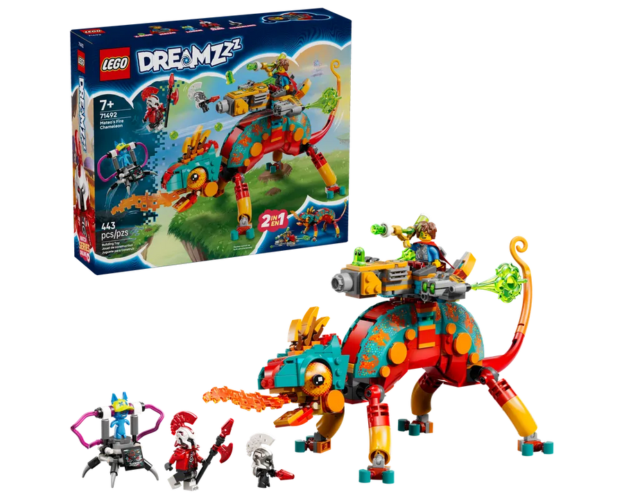 LEGO DREAMZzz 71492 - Mateo's Fire Chameleon