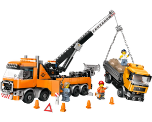 LEGO City 60467 - Heavy-Duty Recovery Tow Truck with Crane - Authentic LEGO Set Image 14