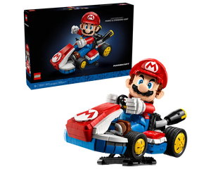 LEGO Super Mario 72037 - Mario Kart – Mario & Standard Kart - Authentic LEGO Set Main Image