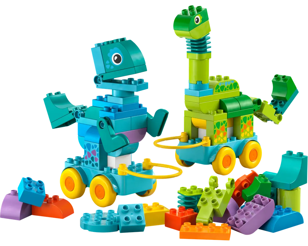 LEGO DUPLO 10451 - 3in1 Dinosaurs on Wheels - Authentic LEGO Set Image 13