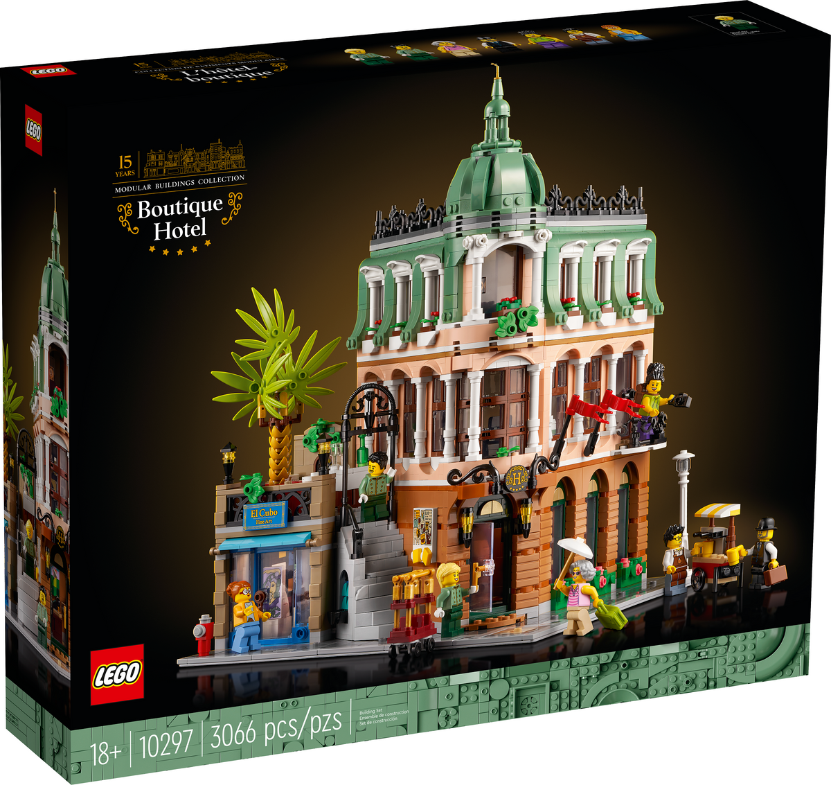 LEGO Icons 10297 Boetiekhotel, doos