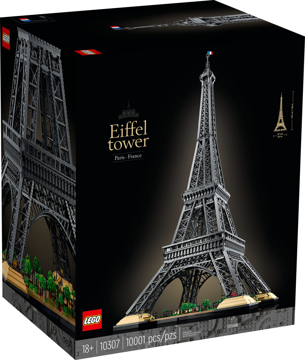 LEGO Icons 10307 Eiffeltoren, doos