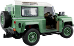 LEGO Icons 10317 Land Rover Classic Defender 90, kale versie met open deuren