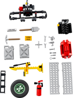 LEGO Icons 10317 Land Rover Classic Defender 90, offroad-accessoires
