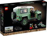 LEGO Icons 10317 Land Rover Classic Defender 90, achterkant van de doos
