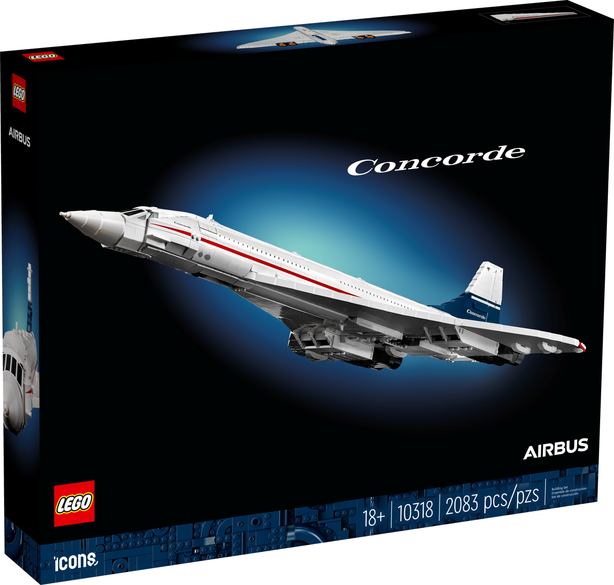 LEGO Icons 10318 Concorde, doos