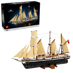 LEGO Icons 10335 The Endurance, box and built model