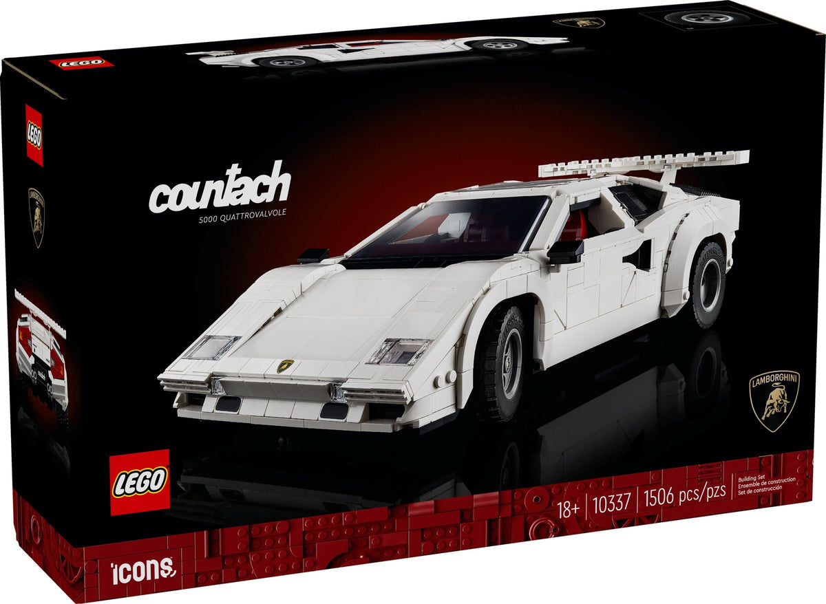 LEGO Icons 10337 Lamborghini Countach 5000 Quattrovalvole, doos