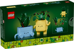 LEGO Botanicals 10349 Happy Plants, achterkant van de doos
