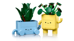 LEGO Botanicals 10349 Happy Plants, plantjes omgewisseld tussen de potjes