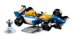 LEGO Icons 10353 Williams Racing FW14B & Nigel Mansell, on the display stand with podium