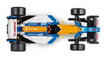 LEGO Icons 10353 Williams Racing FW14B & Nigel Mansell, top view