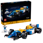 LEGO Icons 10353 Williams Racing FW14B & Nigel Mansell, box with the built car and minifigure