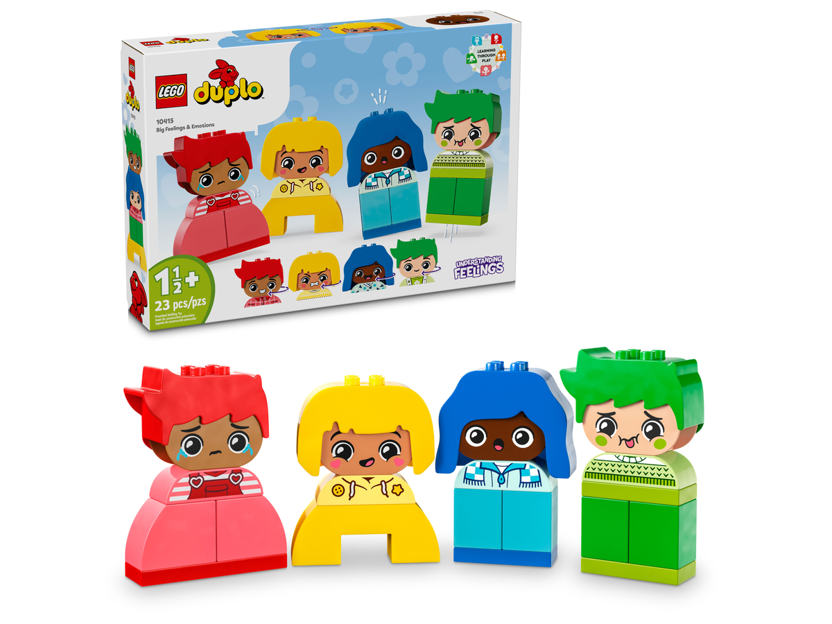 LEGO DUPLO 10415 Gevoelens en emoties, doos met de 4 figuren