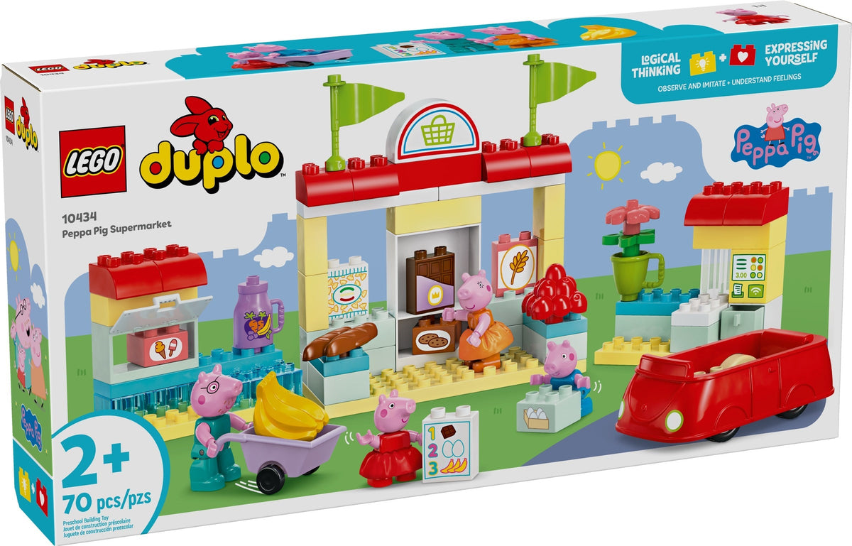 LEGO DUPLO 10434 Peppa Big supermarkt, doos