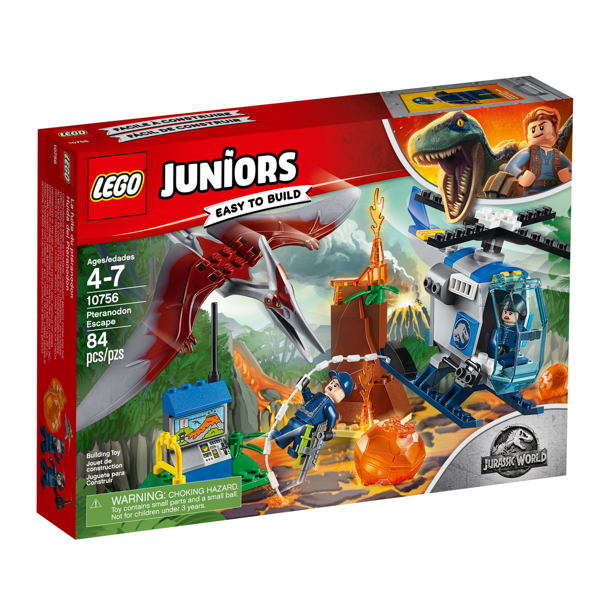 LEGO Juniors 10756 Pteranodon Escape, box